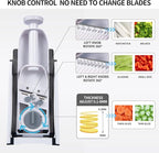 4-in-1 Adjustable Vegetable Chopper | Cut, Slice & Dice